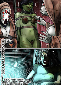 The mutants were sexually aroused by the women's pain and helplessness pic 3